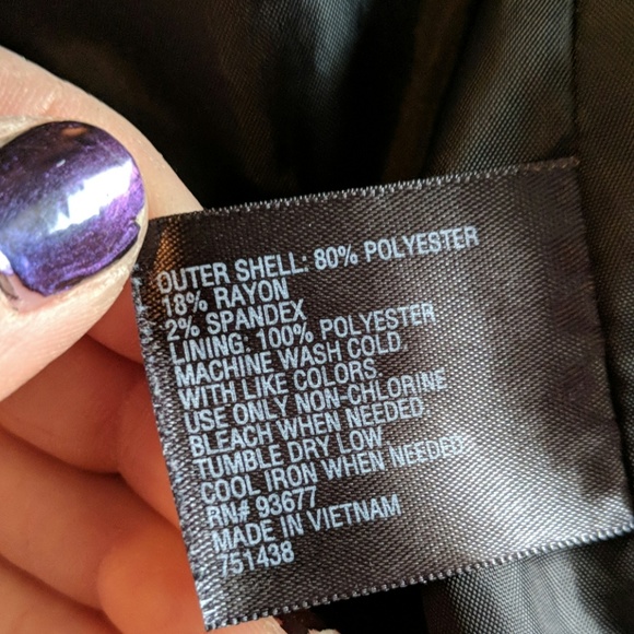 Plum Tweed Blazer - Picture 8 of 8